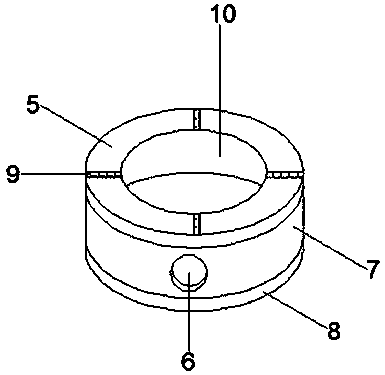 Drill-buried type prefabricated pipe pile for electric transmission line