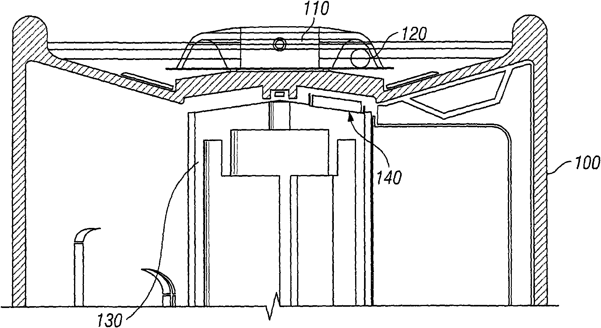 Device status indicator for a multi -dosing detergent delivery device