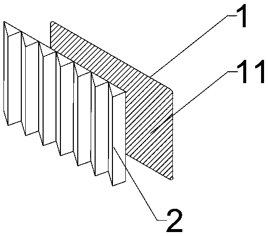 Picture frame used to change visual effect of picture