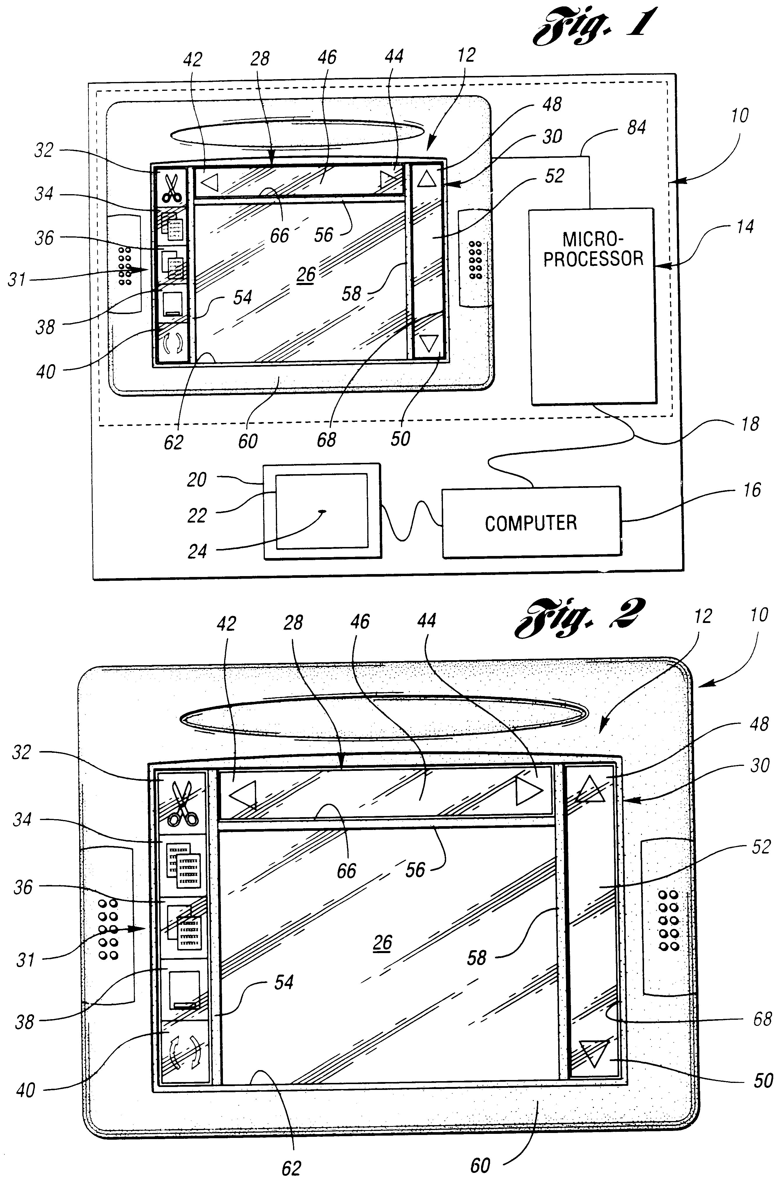 Force sensing semiconductive touchpad