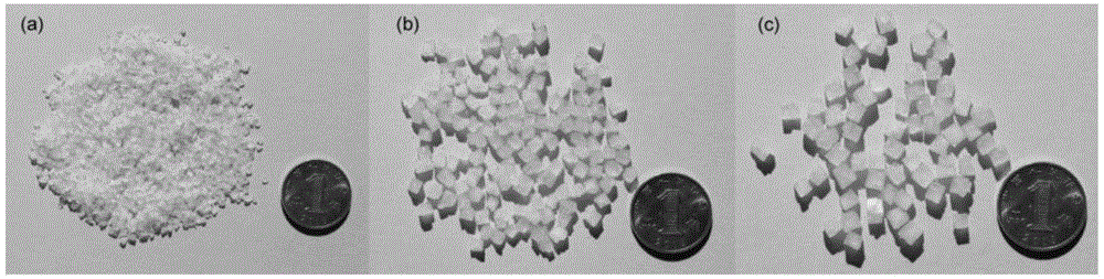 Man-made rock core with multi-pore structure and preparation method of man-made rock core