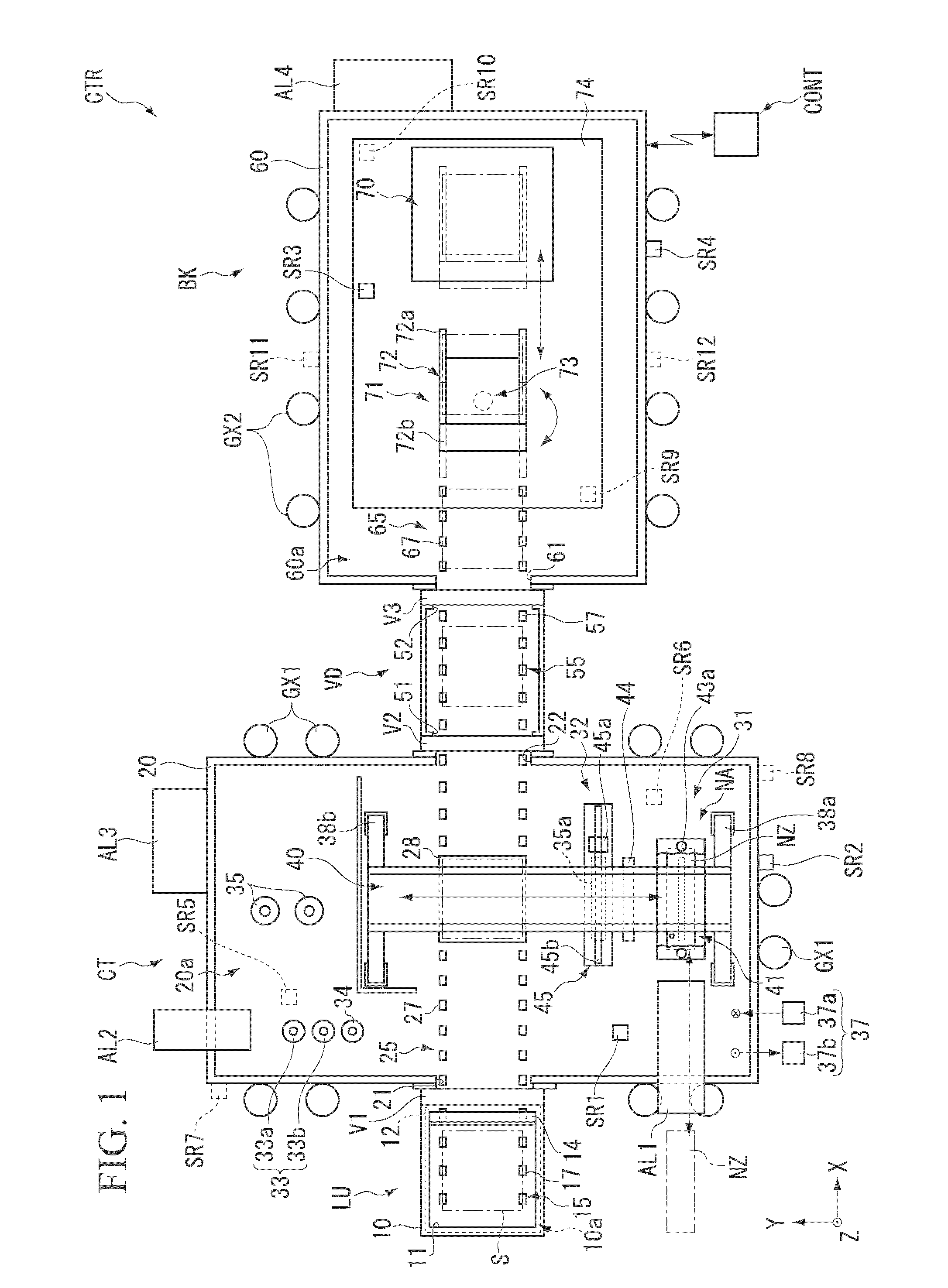 Heating apparatus, coating apparatus and heating method