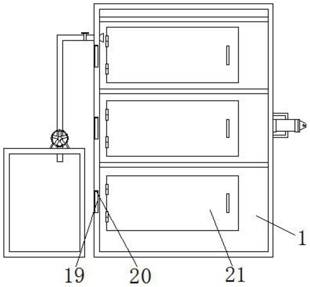 Anti-pollution bacterial culture device for clinical laboratory