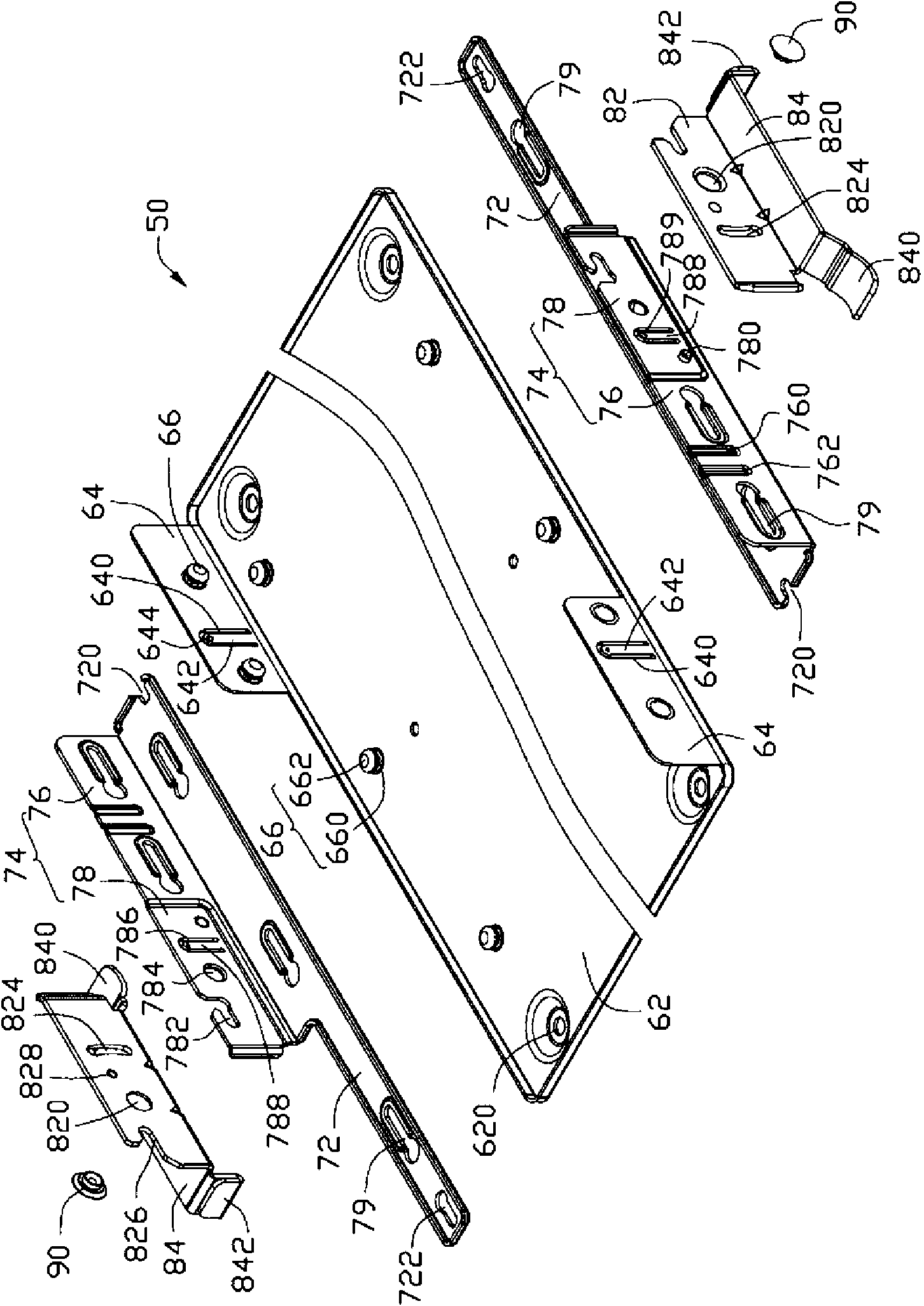 Server and buckling mechanism thereof