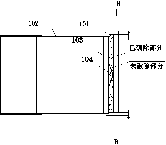 Tunnel portal breaking method by using shield tunneling machine on quicksand strata