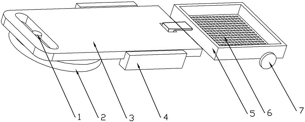 Reciprocating type sand screening machine