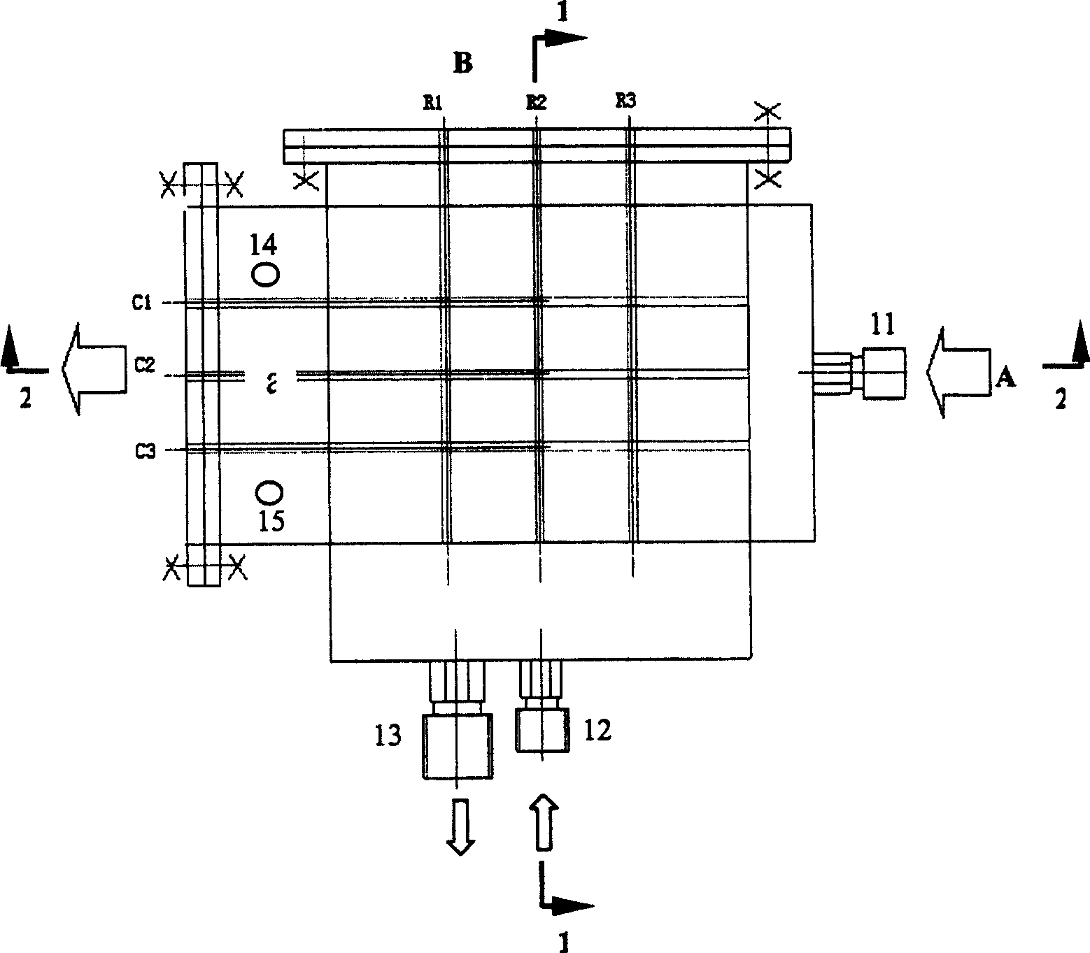 Microchannel plate-fin type water vapour reforming reactor for hydrogen production