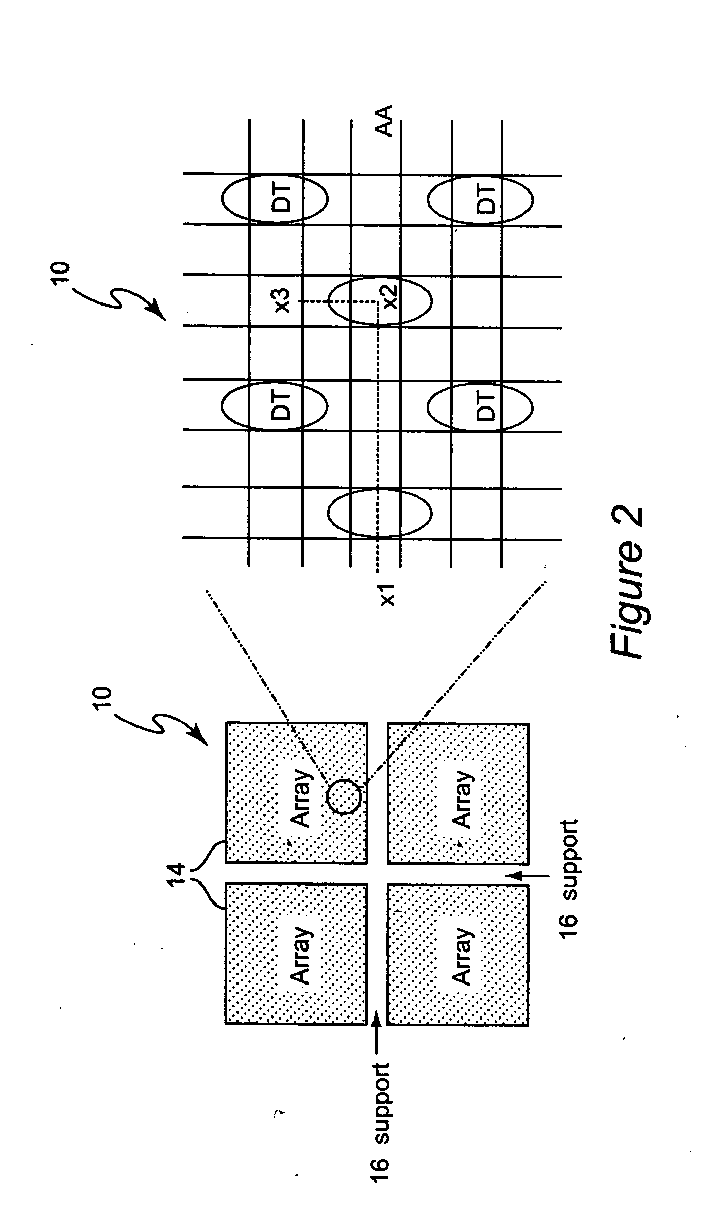 Top-oxide-early process and array top oxide planarization