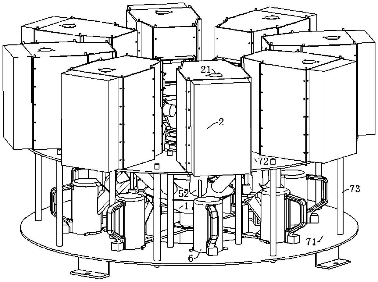 Firework powder accurate feeding device