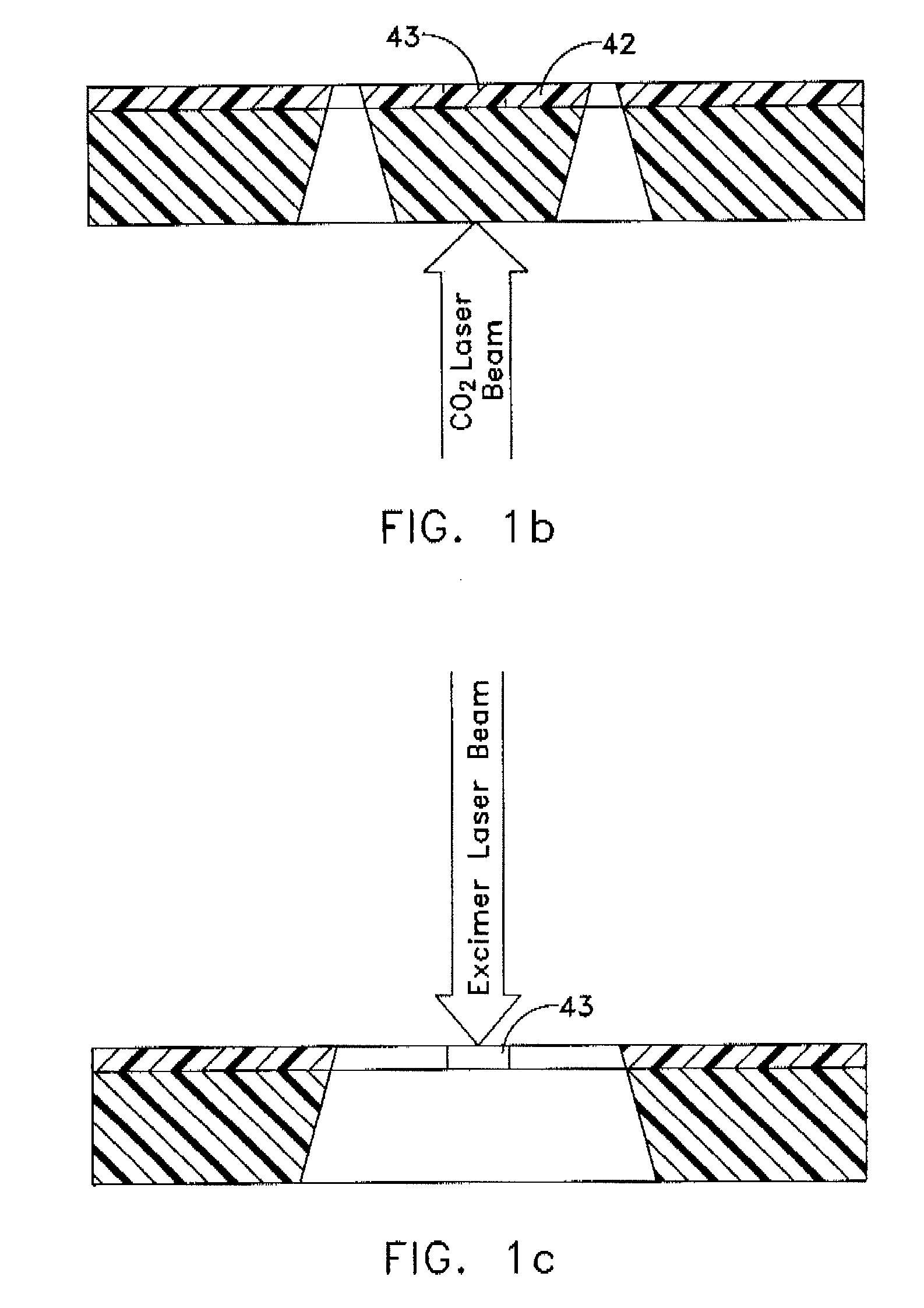 Polymide substrate bonded to other substrate