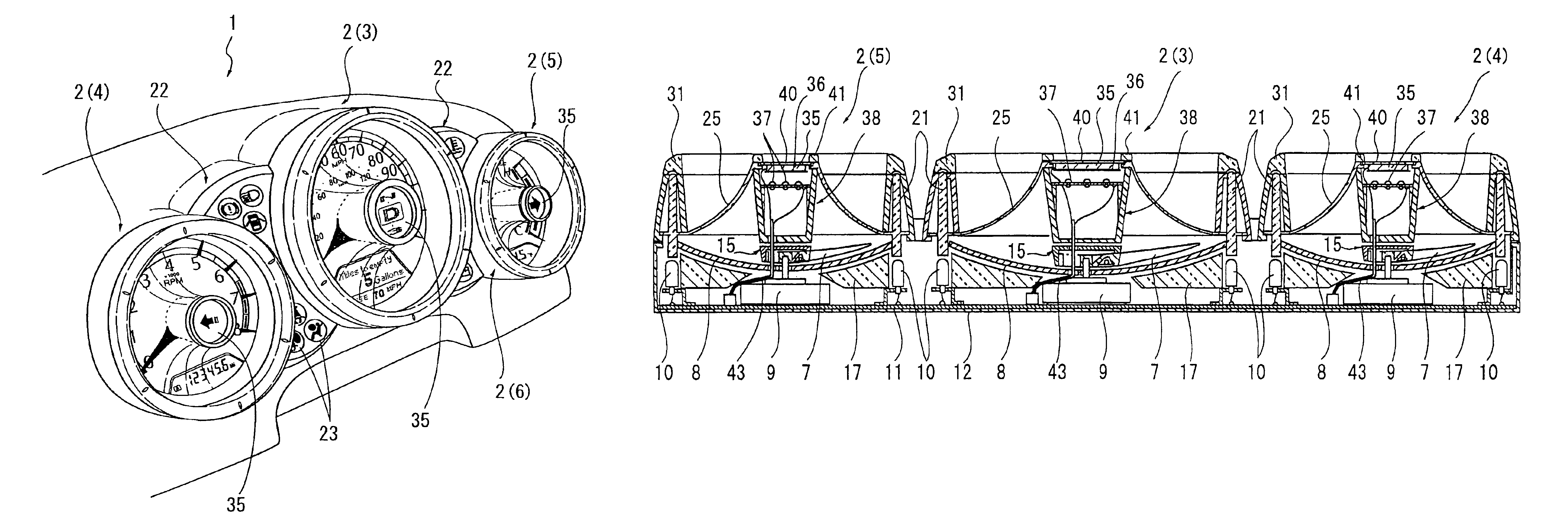 Display device for vehicle