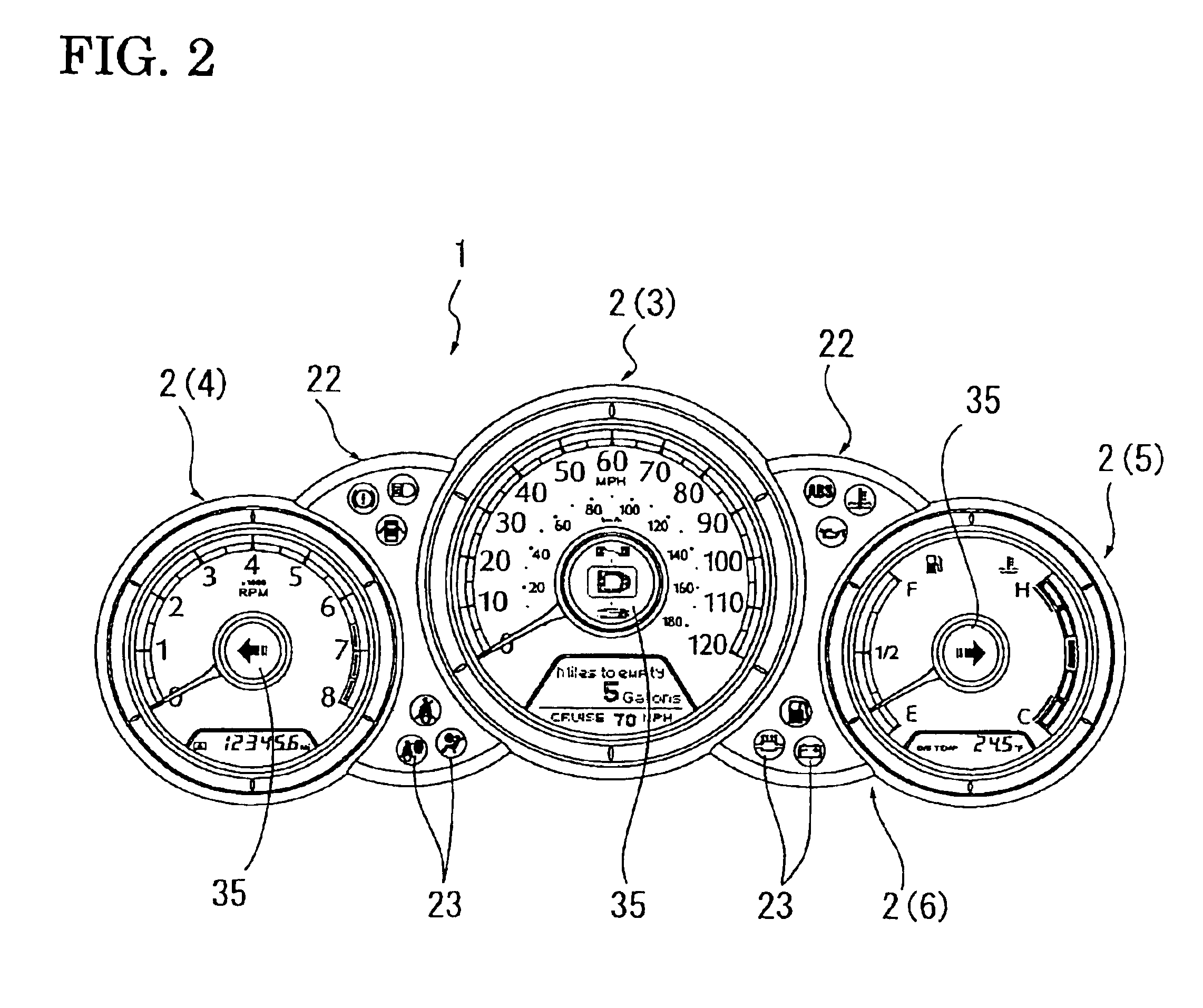 Display device for vehicle