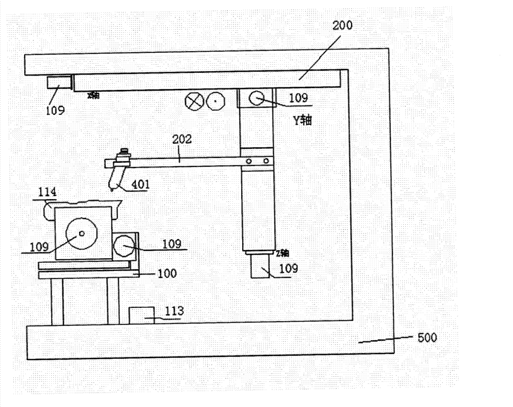 Automatic plasma welding device for welding of stainless hollow cutter bar