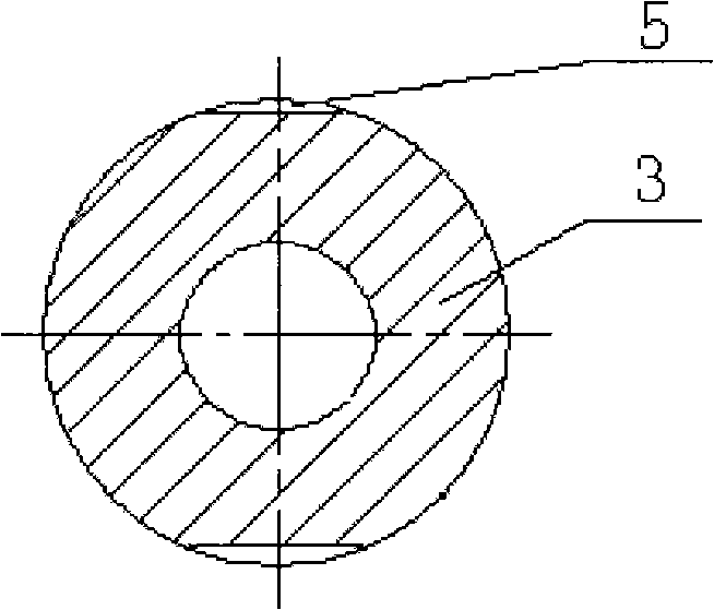 Oil well with rod pressure test operation method