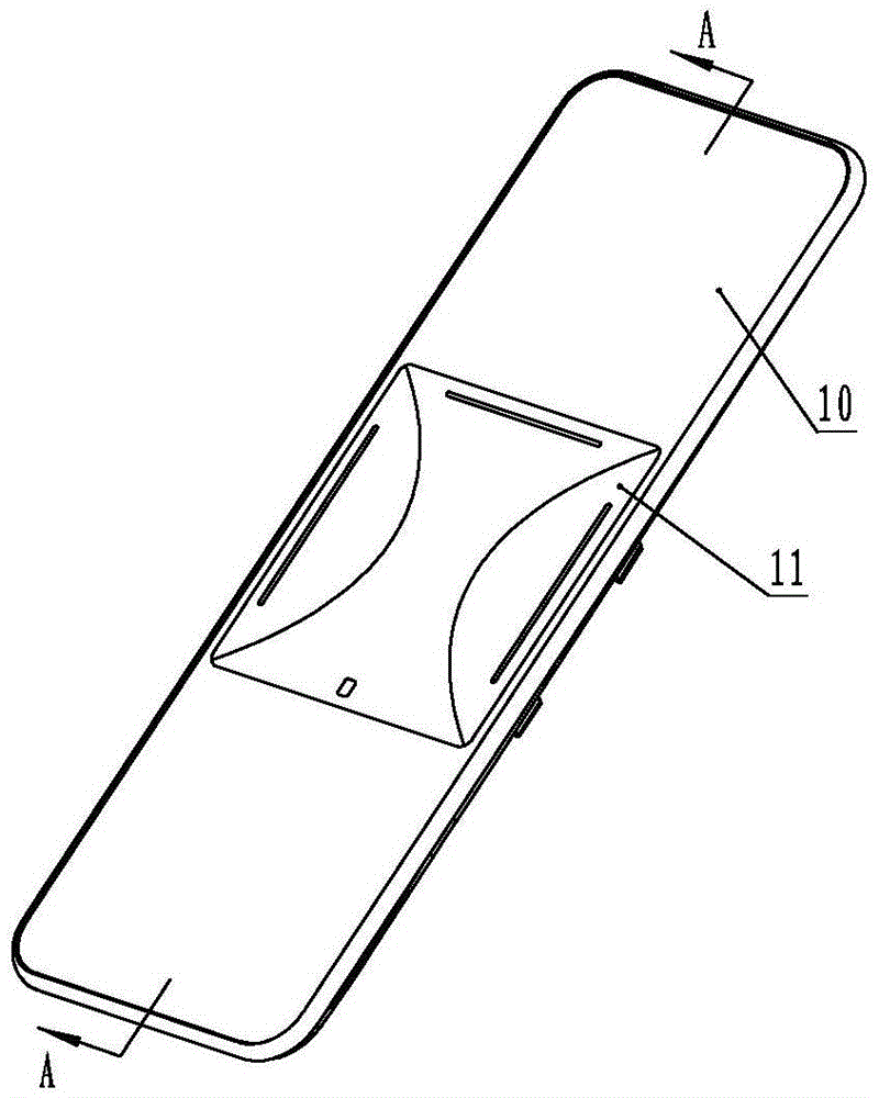 An electronic terminal product touch button structure and remote control