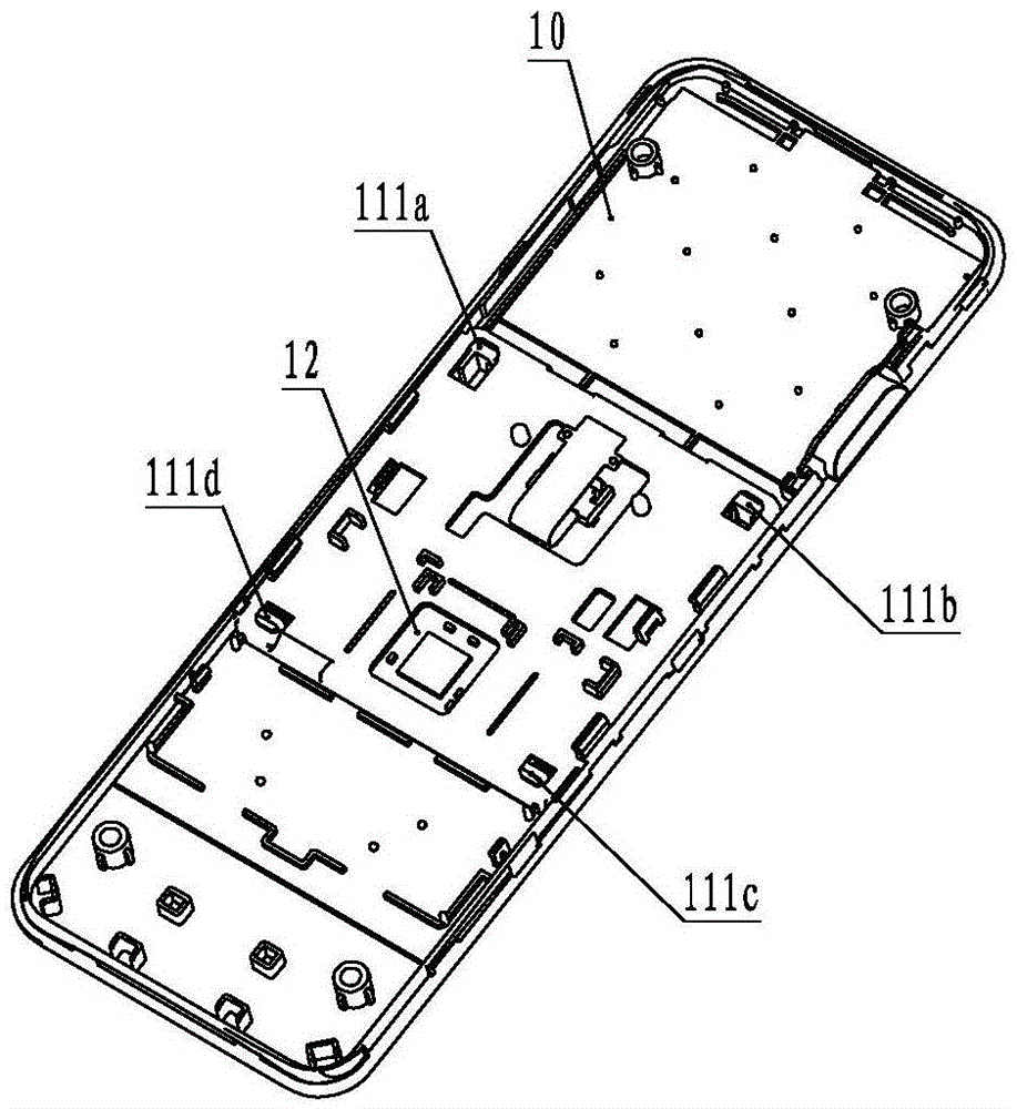 An electronic terminal product touch button structure and remote control