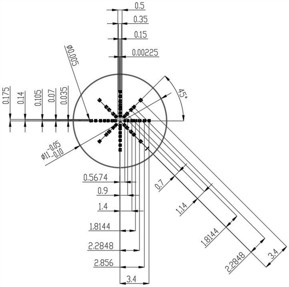 Lens MTF distortion correction method and device