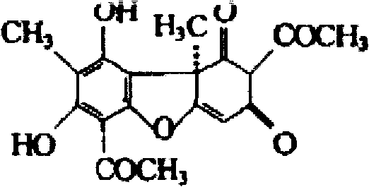 Method for extracting usnic acid from sun-lo