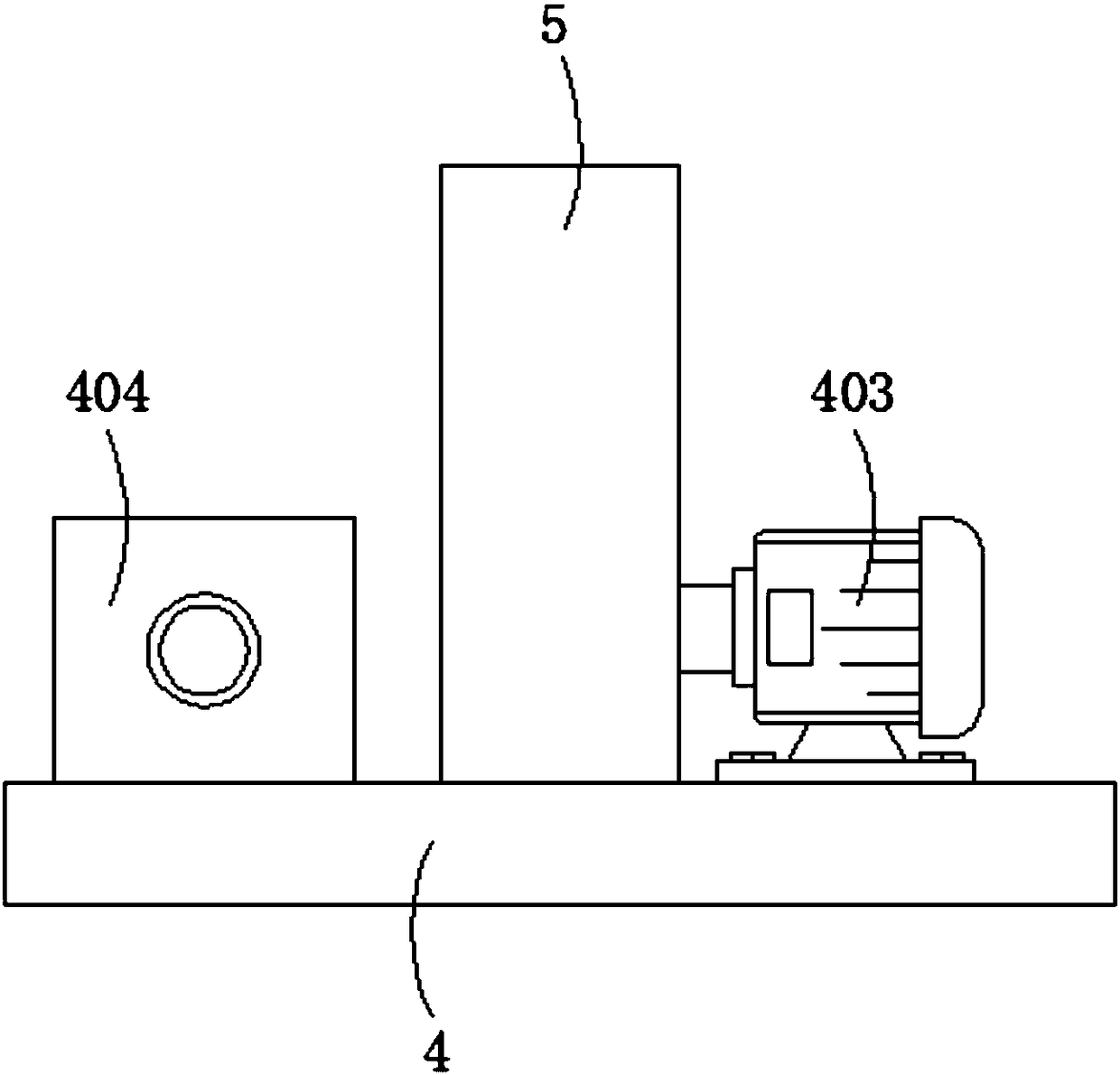 Automatic demolding device for aluminum machining