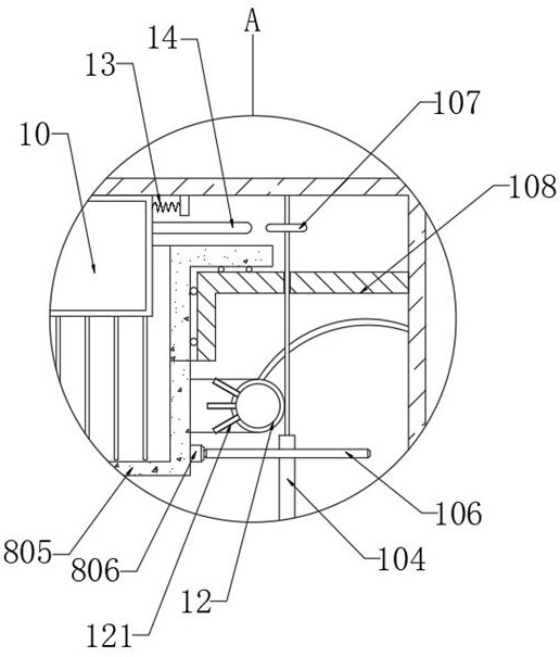 Drying device for aluminum hydroxide micro powder