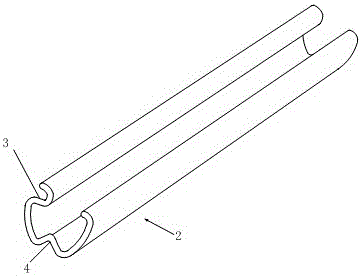 Tunnel tunneling energy gathering water pressure smooth blasting device and method