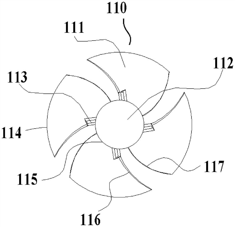 Fan blade, fan blade impeller, fan assembly and air conditioning unit