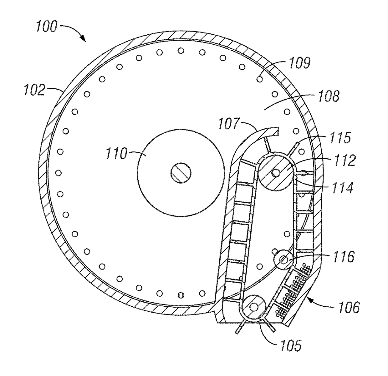 Row unit for an agricultural planting implement