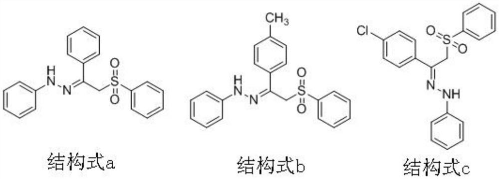 A kind of β-sulfone hydrazone derivative and its preparation method and application