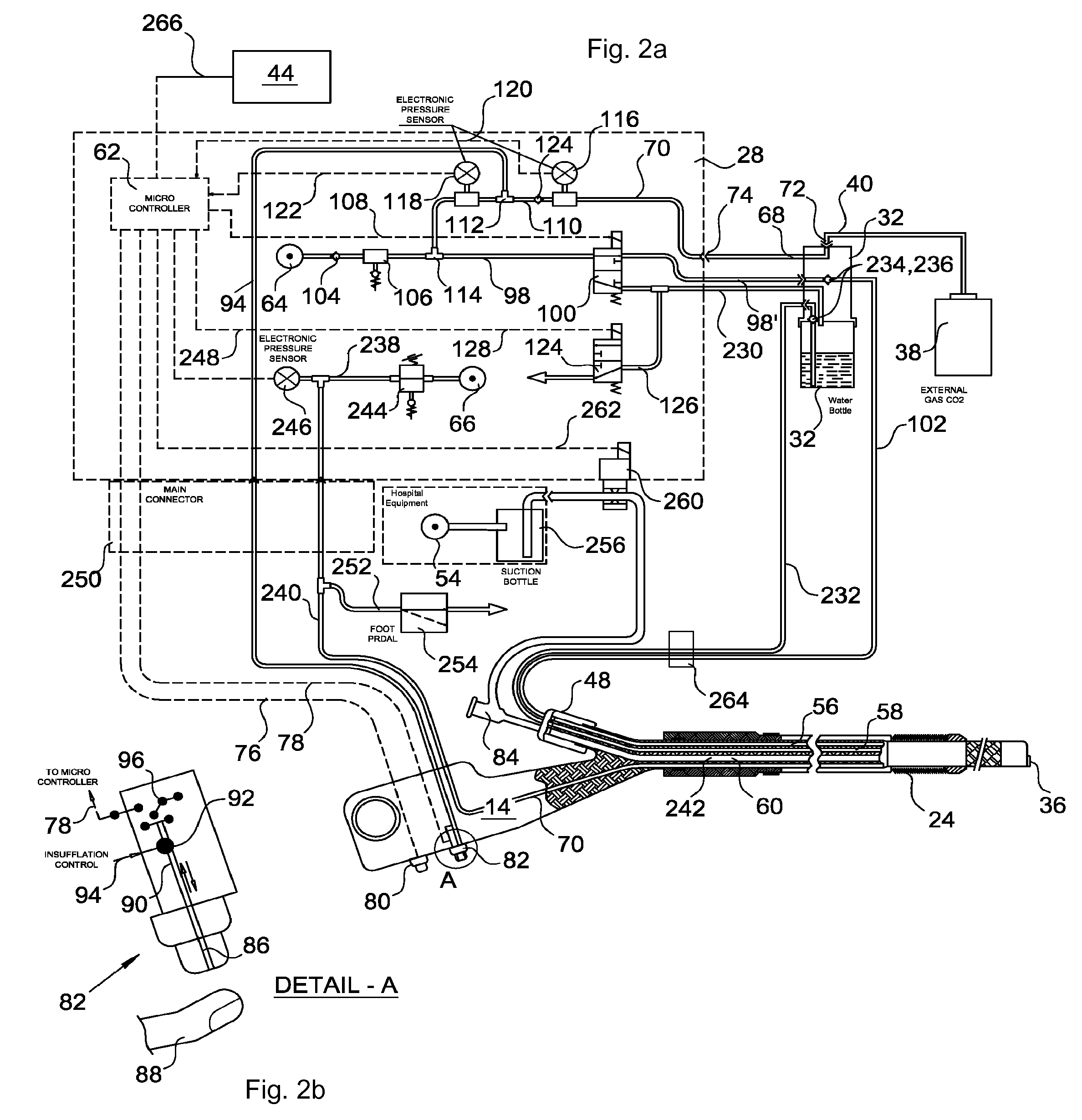 Versatile control system for supplying fluid medium to endoscope