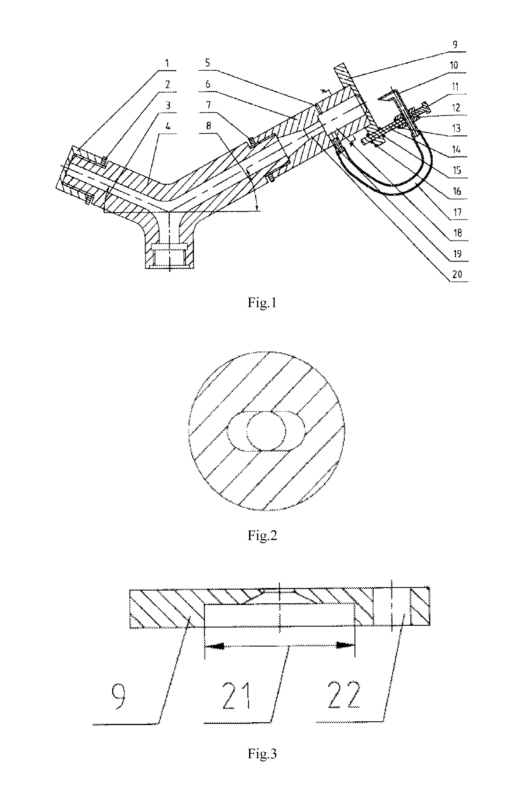 Double-nozzle injector capable of spraying evenly at medium and low pressure