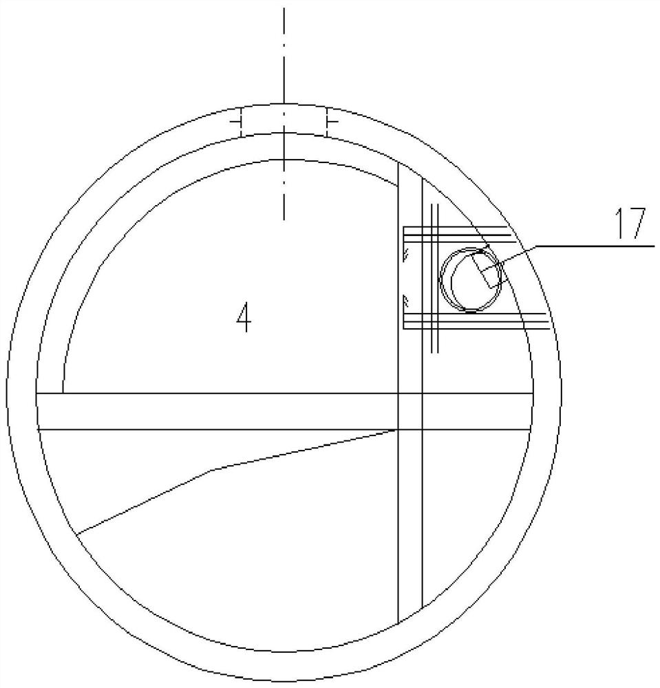 Drop energy dissipating structure for ultra-deep inspection well