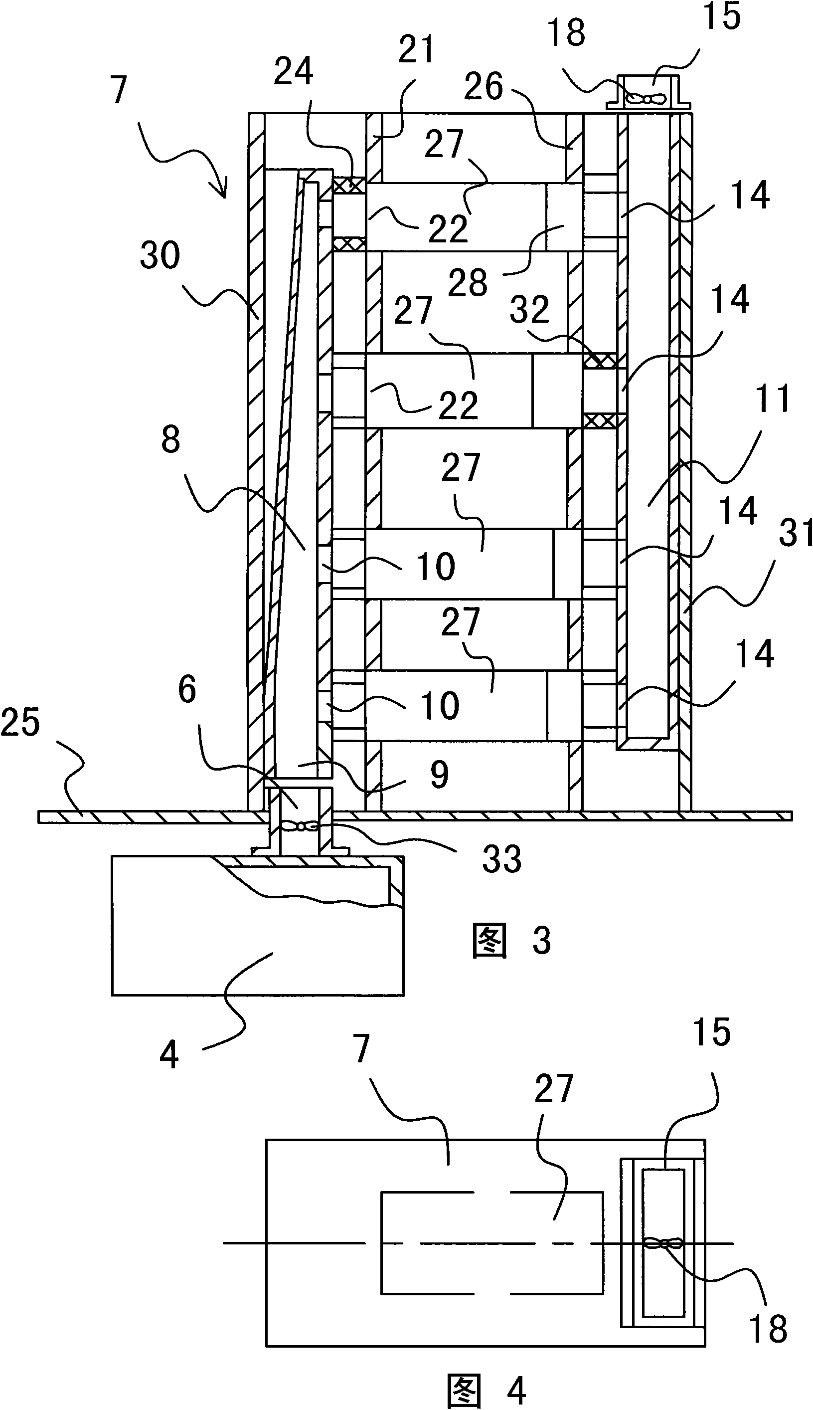 Data center machine room cooling system featuring cool air distribution according to needs