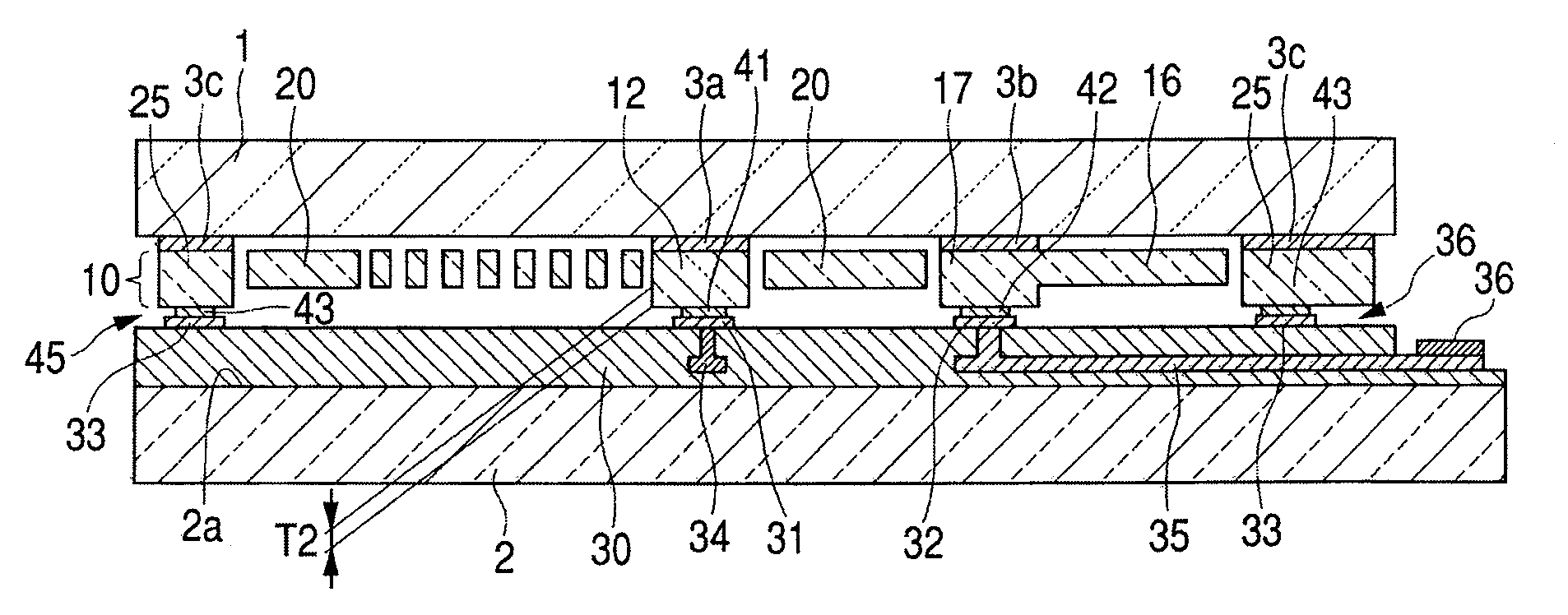 Substrate bonded MEMS sensor