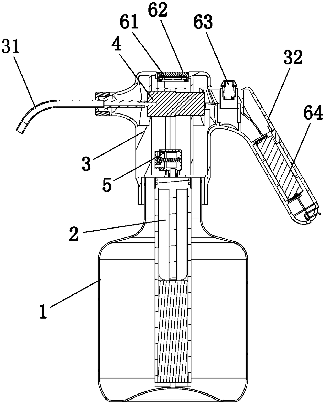 Portable metering electric water purification kettle and working method thereof