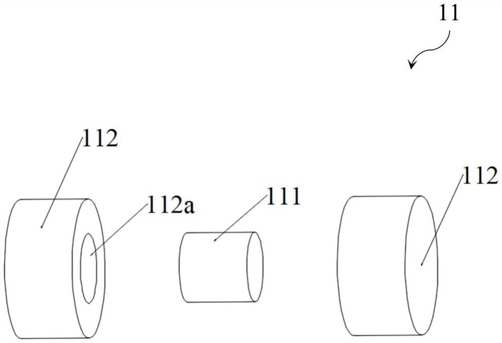 Particle dynamic response test device and method based on electromagnetic control