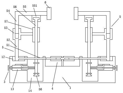 Clamping enhanced type electronic connector side perforating device