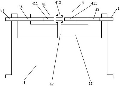 Clamping enhanced type electronic connector side perforating device