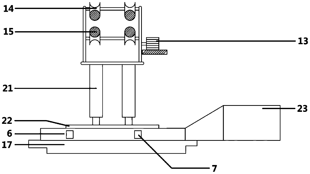 Full-automatic venous blood sampling machine