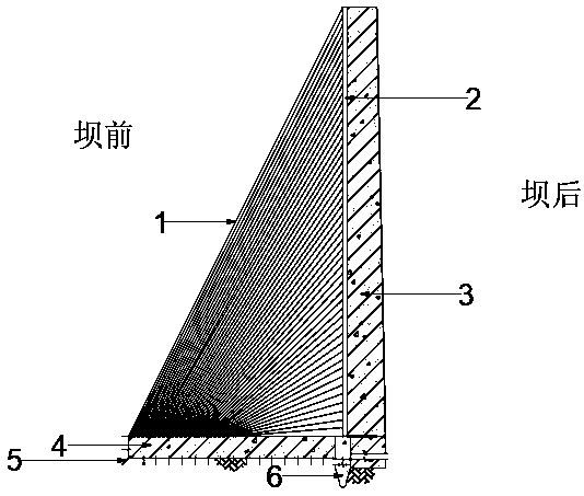 Cable-stayed dam