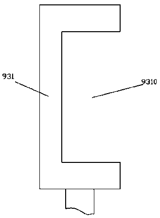 Power cable erecting device