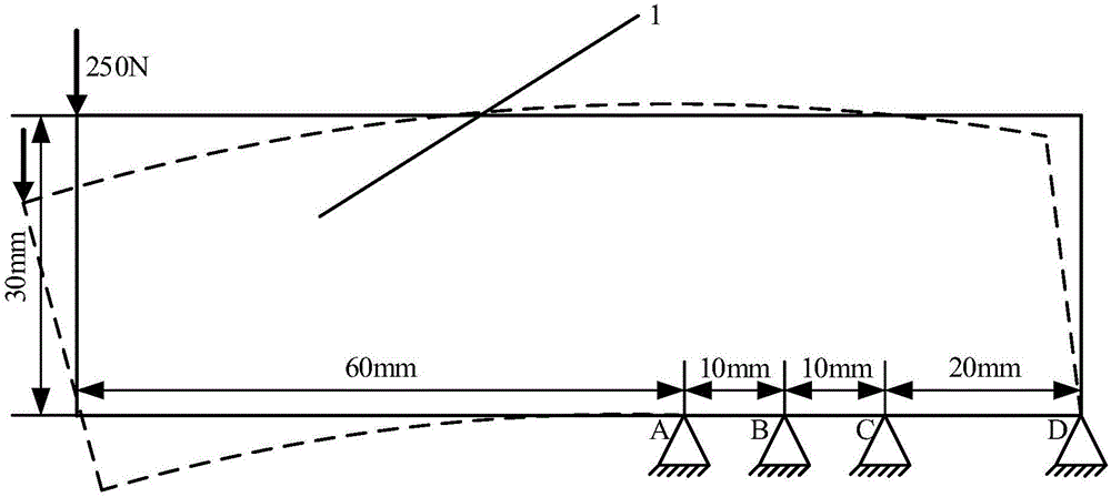 Load controllable transmission structure topological optimization method based on geometric nonlinearity