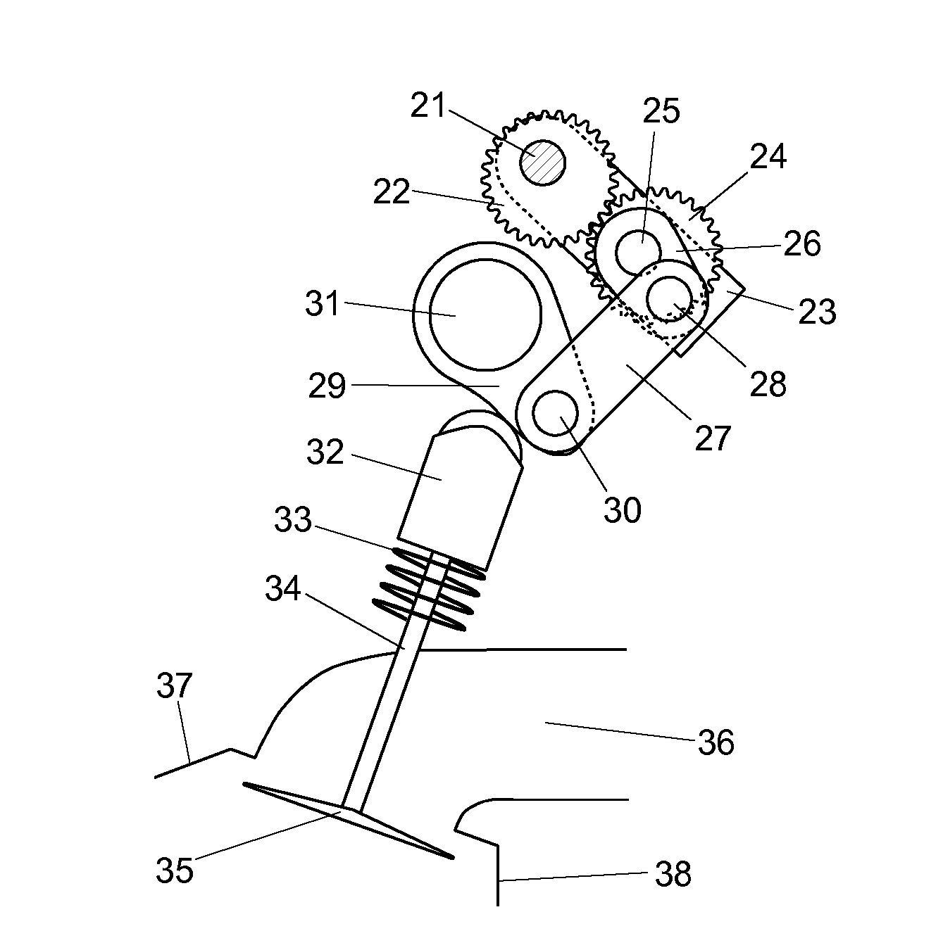 Continuously variable valve actuation apparatus for an internal combustion engine