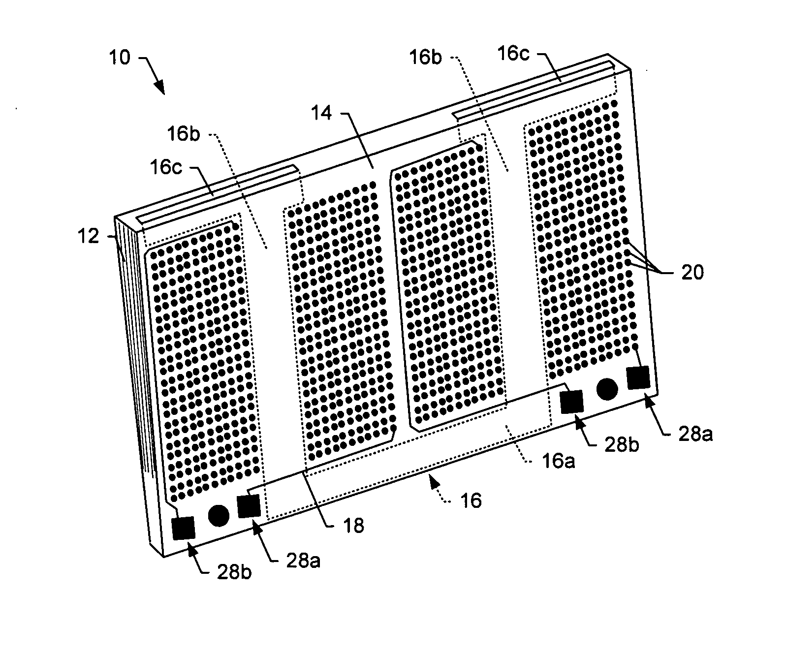 Printed circuit card-based proximity sensor and associated method of detecting a proximity of an object