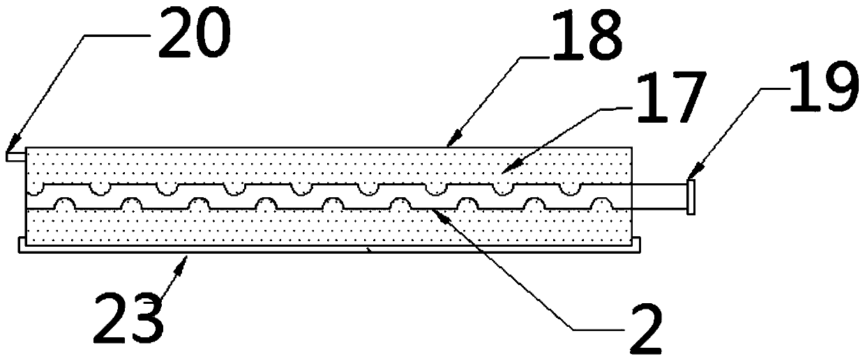 Highway subgrade horizontal grouting groutability test device and evaluation method