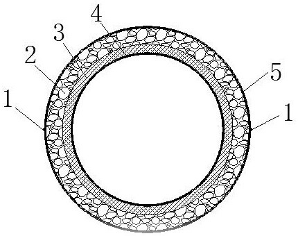 Reinforcing method of pipe joint when suspending socket type pipe