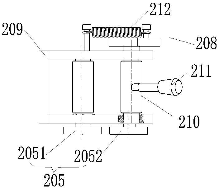 Heat shrinkable film packaging production line