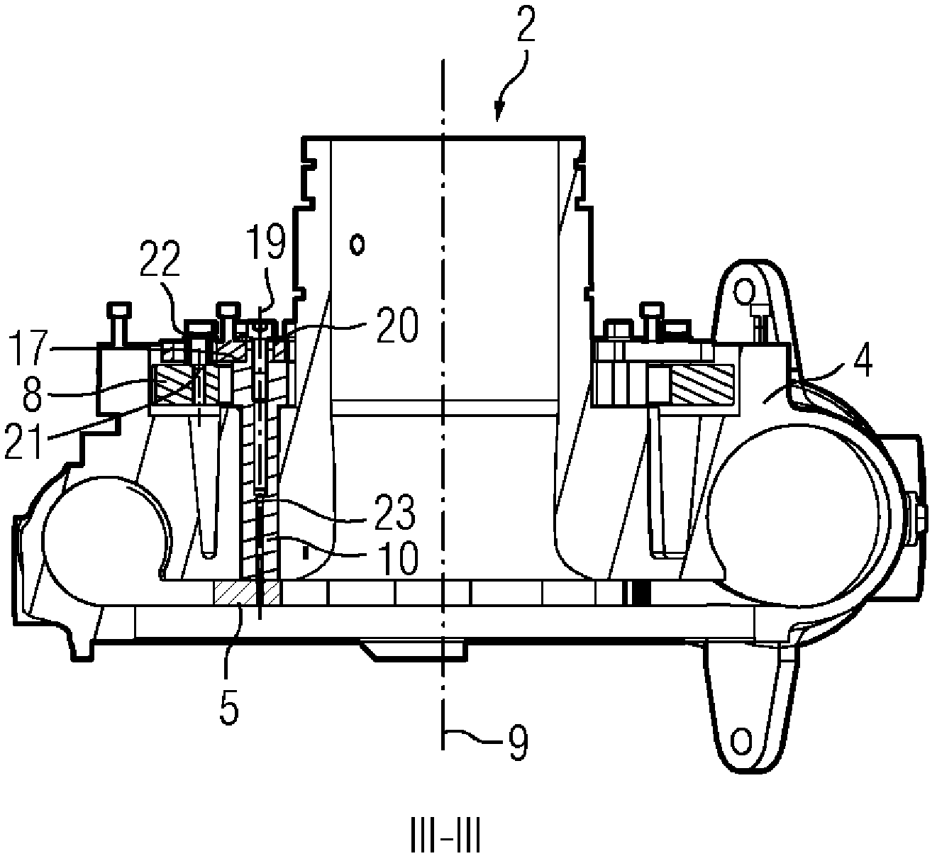 Centrifugal compressor having variable geometry diffuser and method thereof