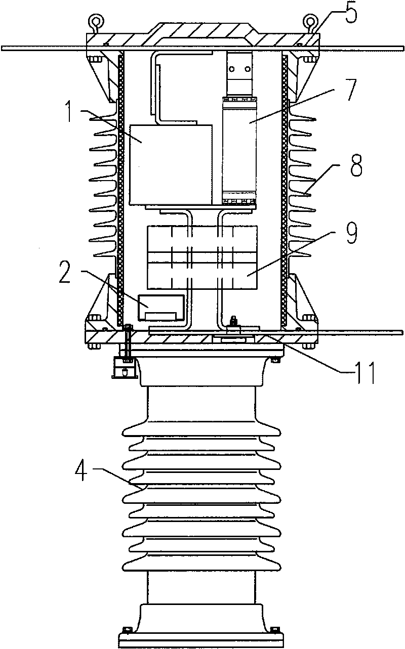 Energy-saving outdoor grid current limiting device