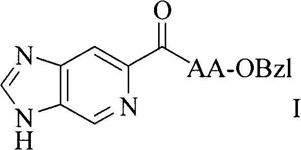 3H-imidazo[4,5-c]pyridine-6-formyl-amido acid benzyl esters and their synthesis, anti-tumor activity and use