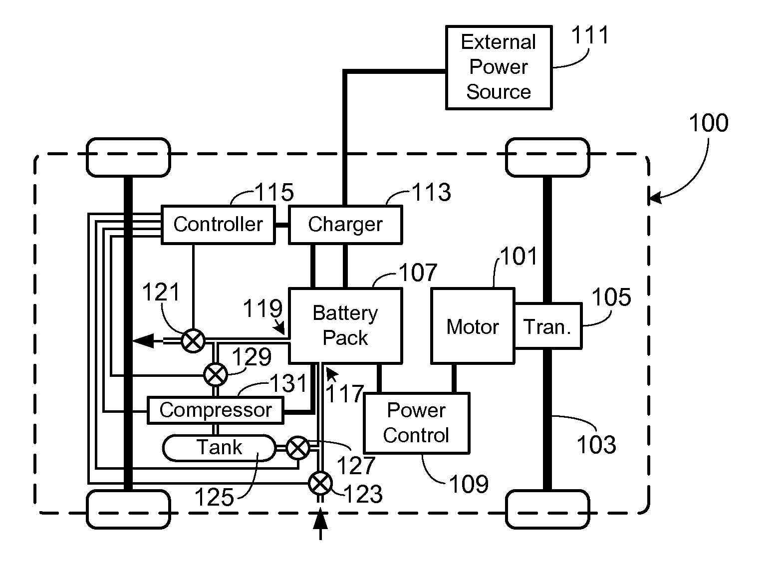 Collection, Storage and Use of Metal-Air Battery Pack Effluent